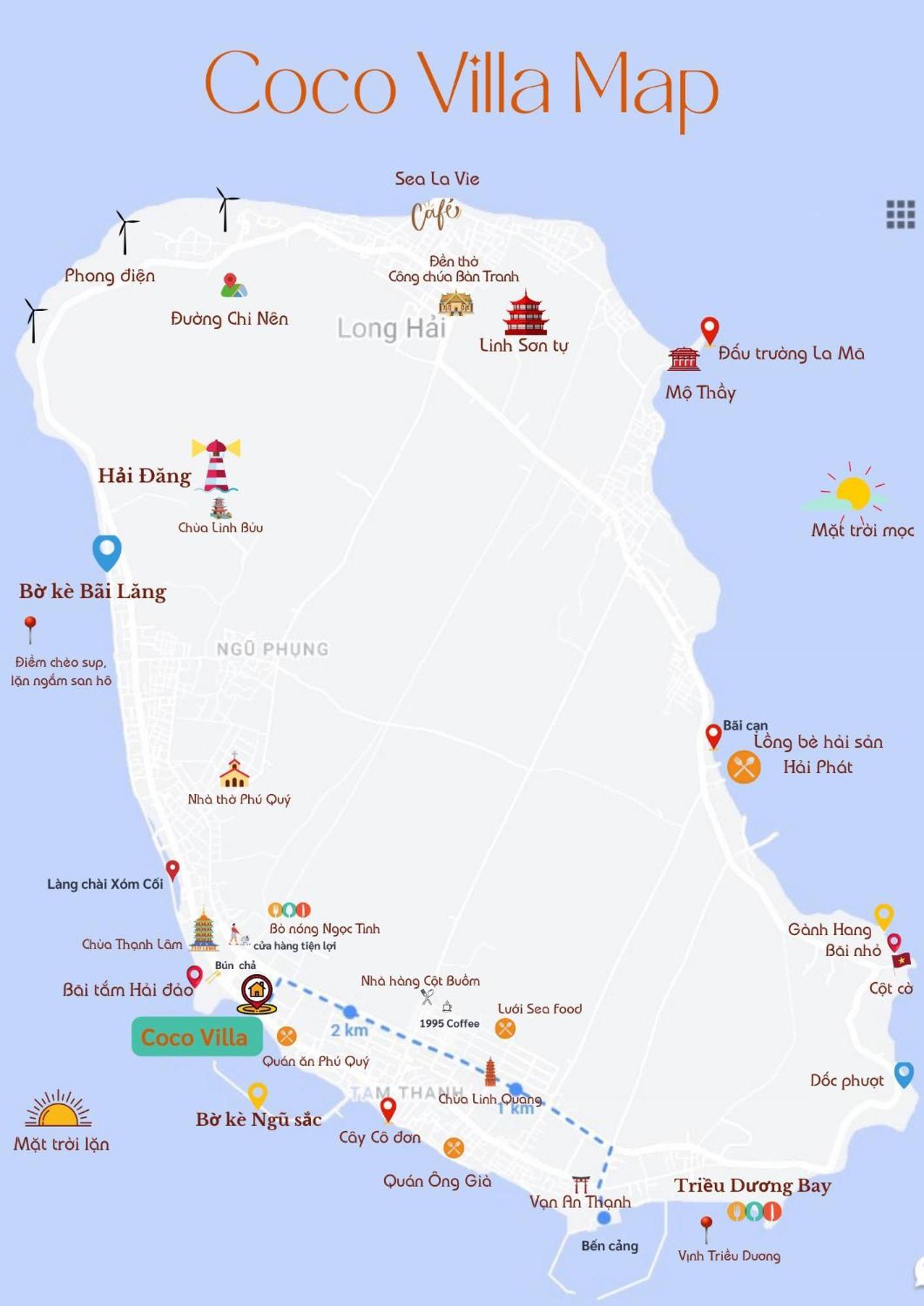 Coco Villa-Dao Phu Quy Cu Lao Thu Dış mekan fotoğraf